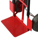 Millers Falls P Handle Hand Trolley 180kg Heavy Duty Steel Puncture Proof Tyres #HTFF250 5