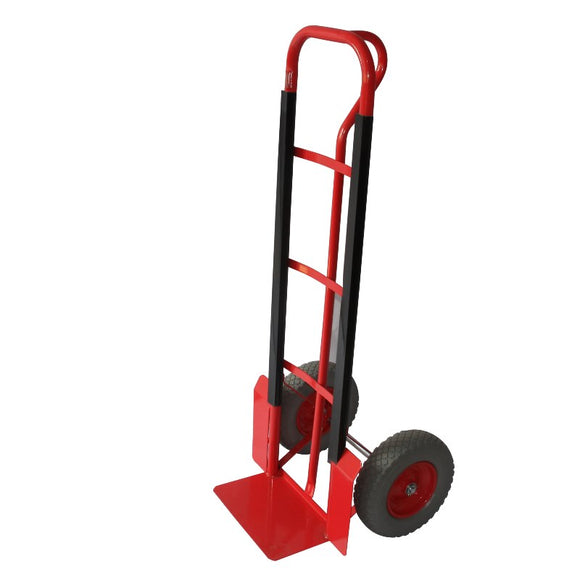 Millers Falls P Handle Hand Trolley 300kg Heavy Duty Steel Puncture Proof Tyres #HTFF330 1