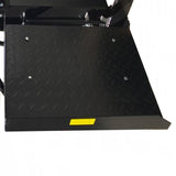 Millers Falls Black Diamond 30 Ton Manual Start Hydraulic Log Splitter with Jockey Wheel and Log Table #LS30JTTBD 12