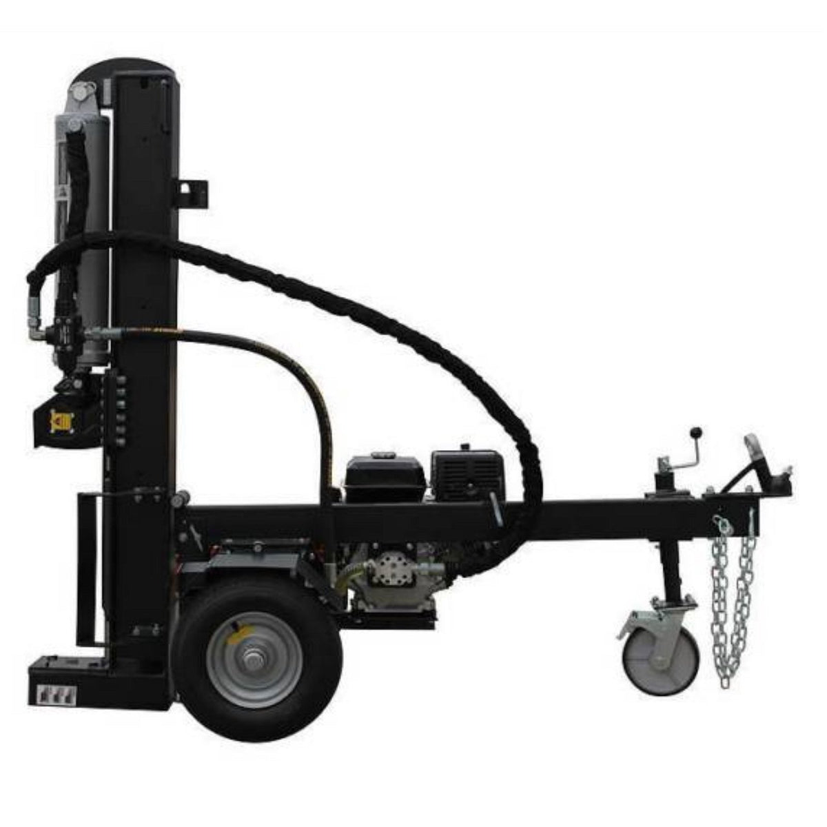 Hydraulic Log Wood Splitter Black Diamond 40 Ton Manual Start Jockey W