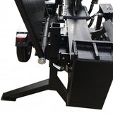 Millers Falls Black Diamond 50 Ton Manual Start Hydraulic Log Splitter with Jockey Wheel and Lifting Table #LS50LTBD 7