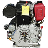 Millers Falls TWM 10HP 406cc Diesel Engine 1" 25.4mm Horizontal Shaft Electric Start #QDE10ES 4