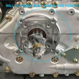 Millers Falls TWM 4HP 190cc Diesel Engine 3/4" 19mm Horizontal Shaft Electric Start #QDE4ES 6