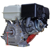 Millers Falls TWM 16HP 389cc Petrol Engine 1" 25.4mm Horizontal Shaft #QPE16ES 11