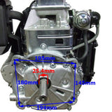 Millers Falls TWM 13HP 340cc Petrol Engine 1" 25.4mm Vertical Shaft Electric Start #QPVS13ES 9