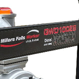Millers Falls TWM 10HP 100mm (4") Diesel Water Transfer Pump #QWD100ES 2