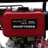 Millers Falls TWM 6HP Diesel 2" Firefighting Pump Twin Impeller 3 Outlets #QWDFT62ES