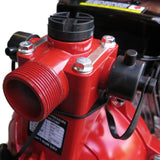 Millers Falls TWM 6.5HP Petrol 1.5" Firefighting Pump Twin Impeller 3 Outlets #QWPFT6515