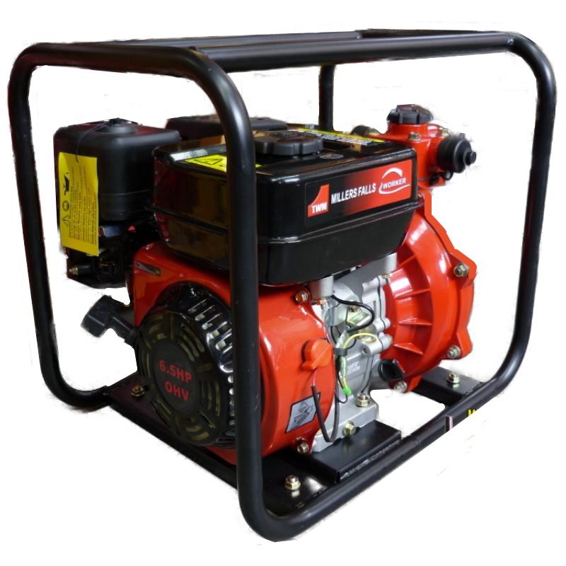 Millers Falls TWM 6.5HP Firefighting Pump Twin Impeller Petrol Engine ...