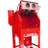Millers Falls TWM 990 Litre Industrial Sandblasting Cabinet With Pressure Blast Tank Foot Operated Front Loading #SB990 7