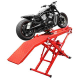 Millers Falls TWM Mini Motorcycle Lift Hoist Low Profile Portable 500kg (1100lb) Capacity #VP8218A 15