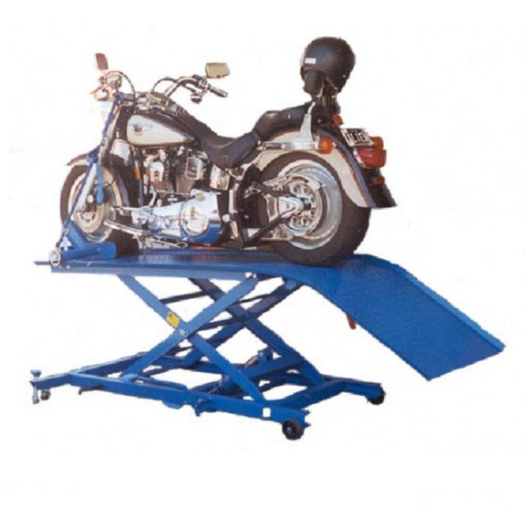 Millers Falls TWM Air Hydraulic Motorcycle Lift Hoist 454kg (1000lb) #VP8238AH 1