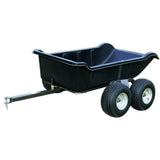 Millers Falls TWM Poly Dump Cart, Tandem Garden Tipper Trailer 680KG 22 Cubic Ft #VP8446 2