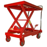 Millers Falls TWM 500kg Mobile Scissor Lift Table Manual Hydraulic Warehouse, Factory Or Workshop #WH7540 5