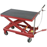 Millers Falls TWM 500kg Mobile Scissor Lift Table Manual Hydraulic Warehouse, Factory Or Workshop #WH7540 6