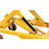 Millers Falls TWM 500kg Mobile Scissor Lift Table Manual Hydraulic Warehouse, Factory Or Workshop #WH7550 2