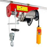 Millers Falls 240V 1800W Electric Winch Hoist 600 / 1200kg Single / Double Cable Wired Remote #WHPA1200 1