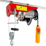 Millers Falls 240V 1020W Electric Winch Hoist 250 / 500kg Single / Double Cable Wired Remote #WHPA500 1