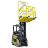 Millers Falls 250kg Heavy Duty Forklift Safety Cage Work Platform For 2 People #WP10PC 4
